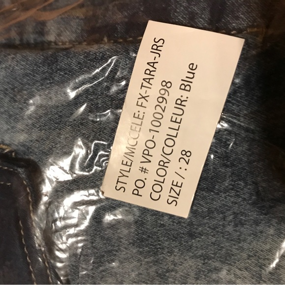 Foxy jeans brand new with tags 28 Tara jogger - Picture 2 of 5